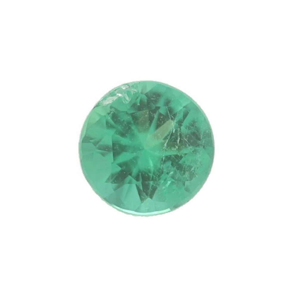 Loose Emerald - Round .48ct Green Solitaire